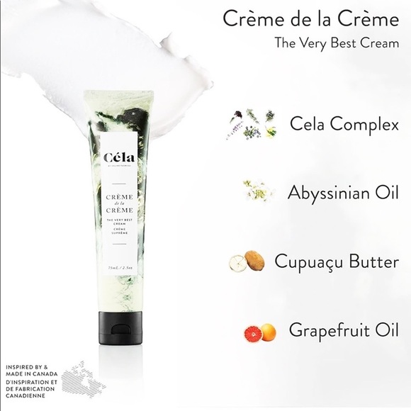 NWT Céla Crème de La Crème The Very Best Body Cream Travel Size 2.5 oz / 75 ml - Picture 9 of 9